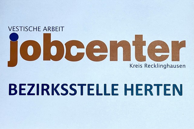 Das Logo des Jobcenters Kreis REcklinghausen mit dem SChriftzug